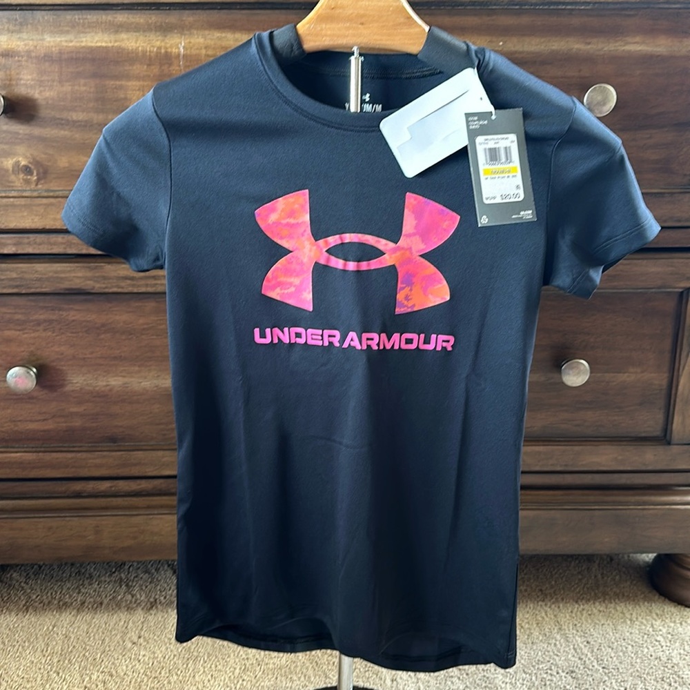 Brand new with tags girls Under Armour shirt